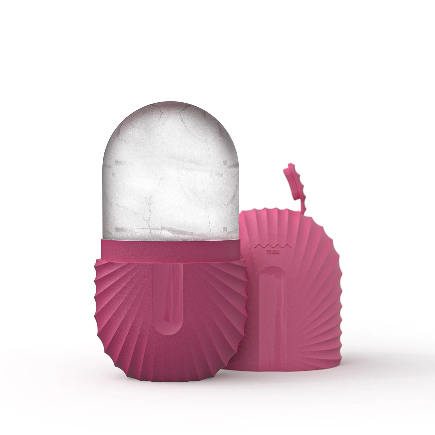 Ice Facial Roller – Deep Rose 🌹