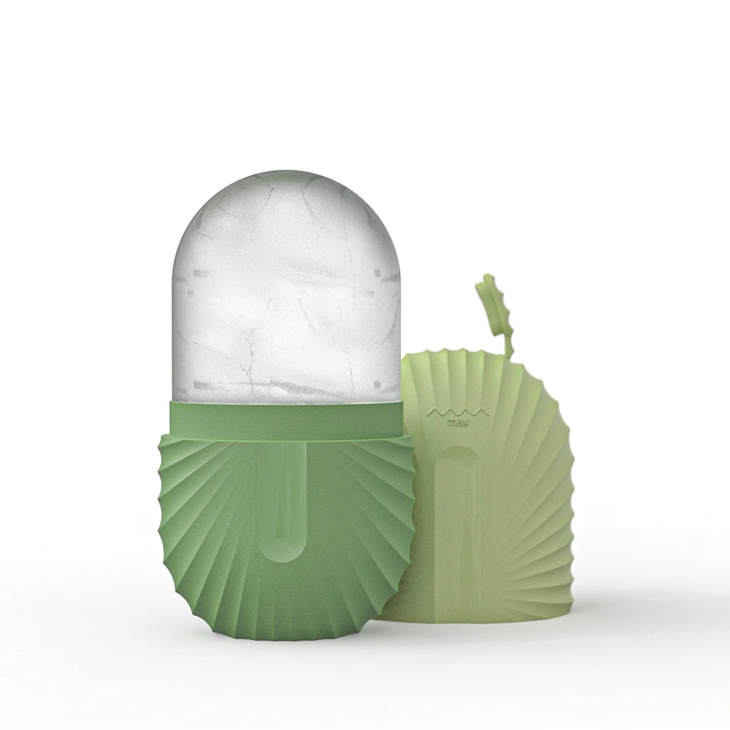 Ice Facial Roller – Green Transparent ❄️