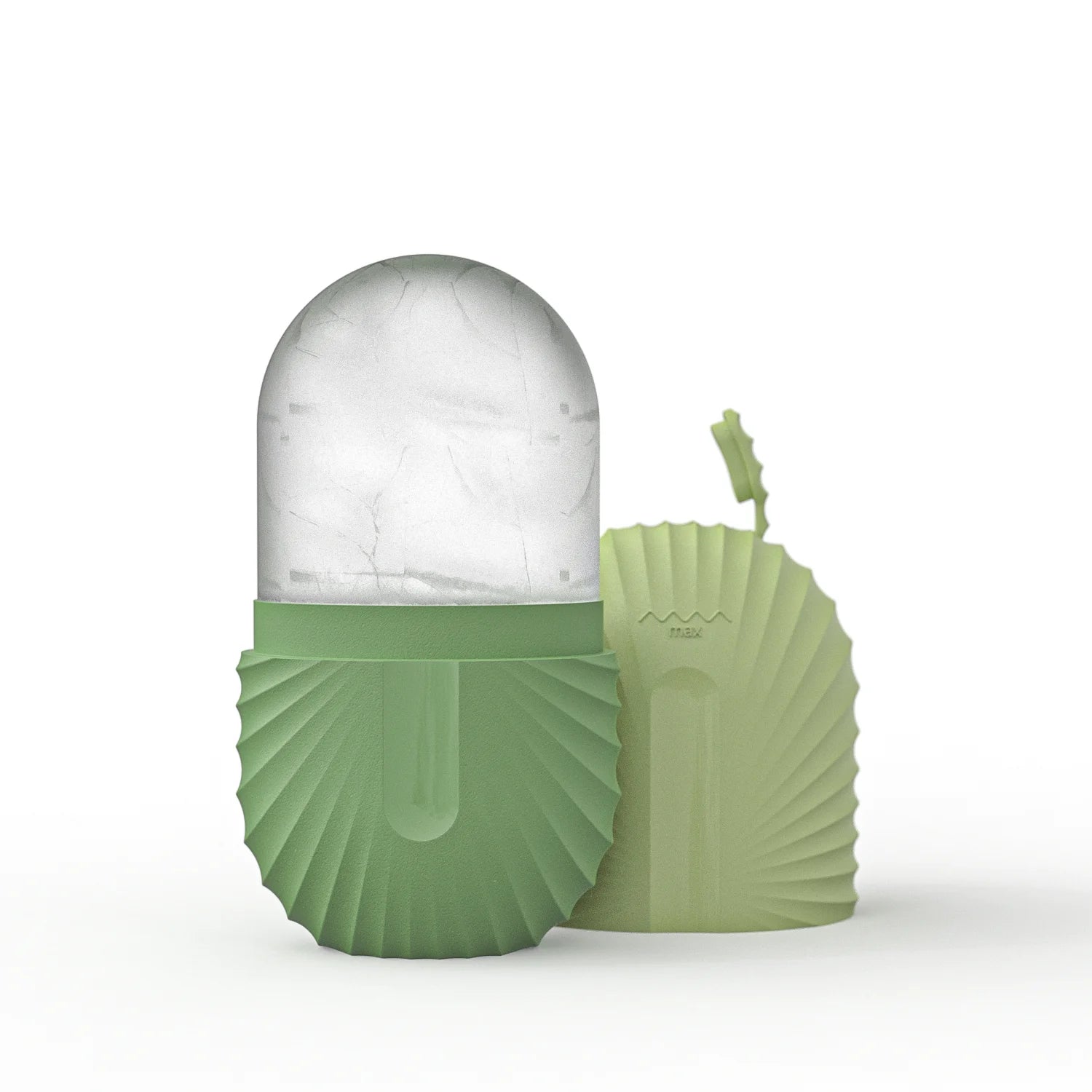 Ice Facial Roller – Green Transparent ❄️